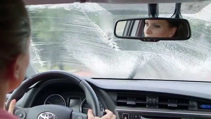 use windshield washer