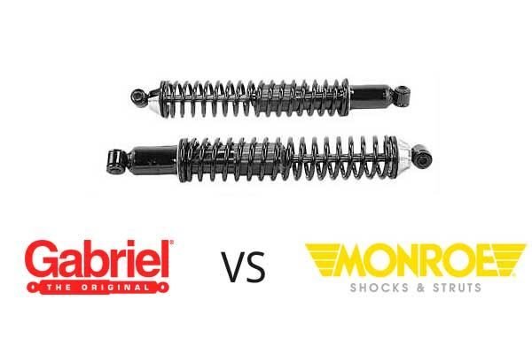 Monroe vs Gabriel shocks and struts comparison