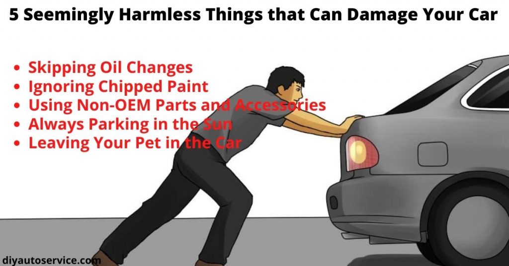 5 things that can harm your car