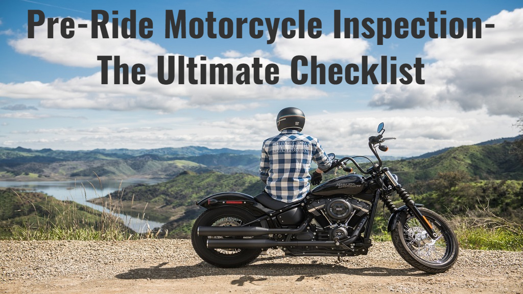 motorcycle pre-ride checklist