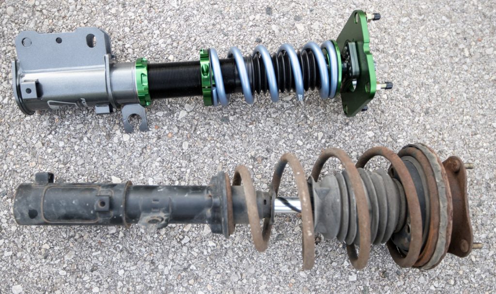 lowering springs vs. coilovers price difference